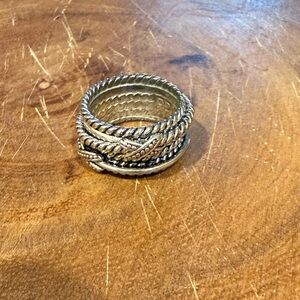Elegant Premier Designs Braided Ring